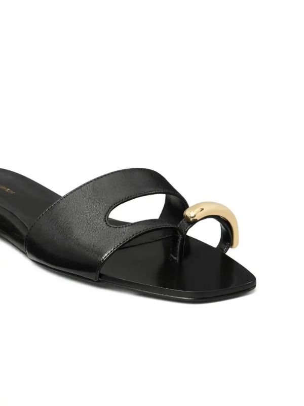 Browns Tory Burch Pierced Slides | Browns Sandals