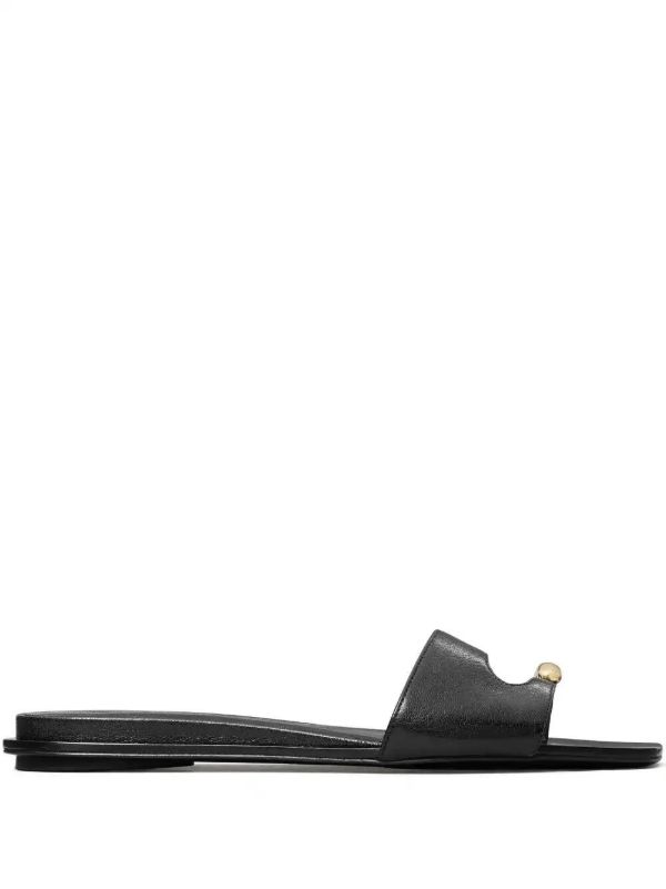 browns Tory Burch Pierced slides | Browns Sandals