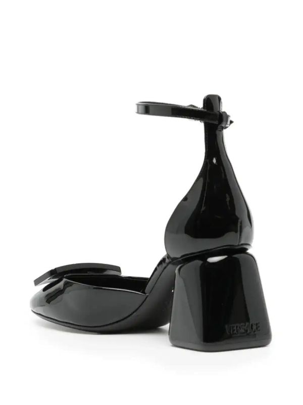 Browns Versace 80mm Leather Pumps | Browns Pumps