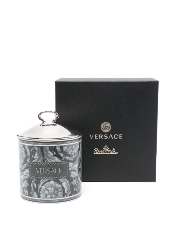 Browns Versace Barocco-print Candle | Browns Candles