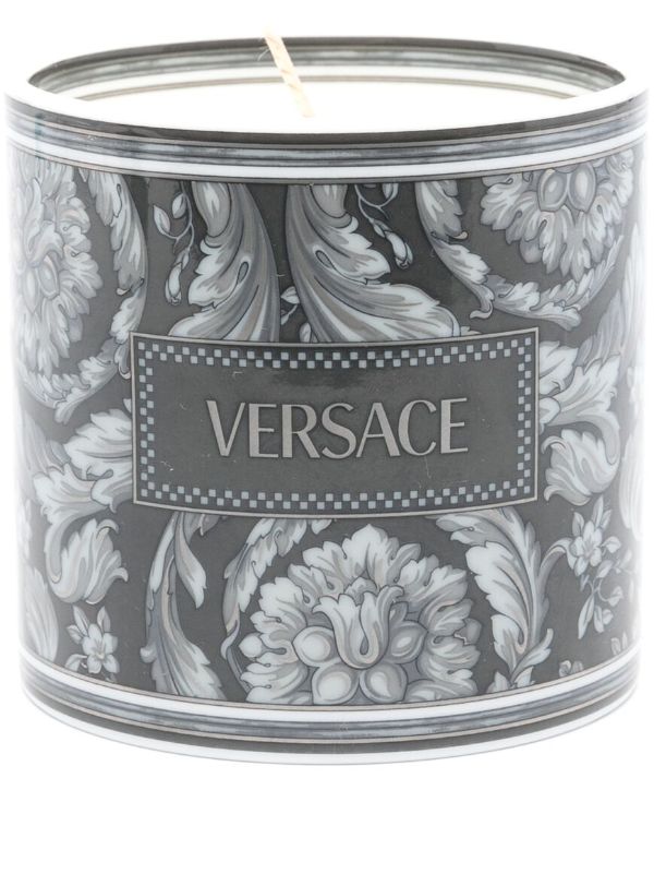 browns Versace Barocco-print candle | Browns Candles