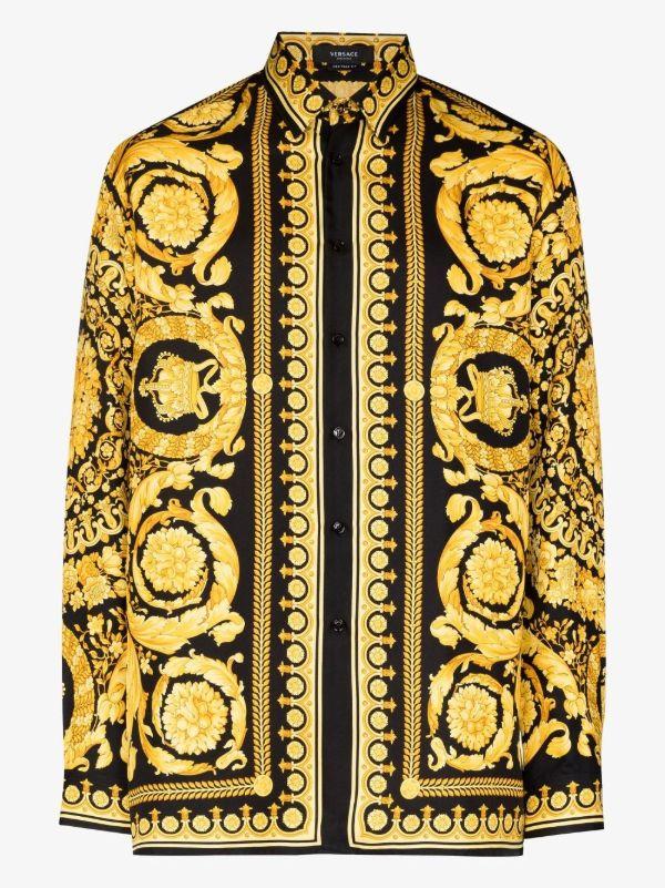 browns Versace Barocco silk shirt | Browns Shirts