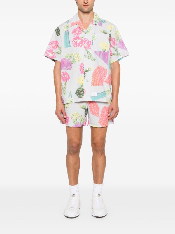 Browns WTAPS Printed Cotton Shirt | Browns Shirts