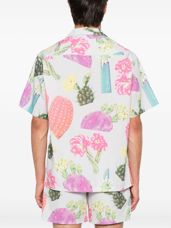 Browns WTAPS Printed Cotton Shirt | Browns Shirts