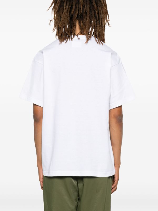 Browns WTAPS White Cotton T-Shirt | Browns T-Shirts