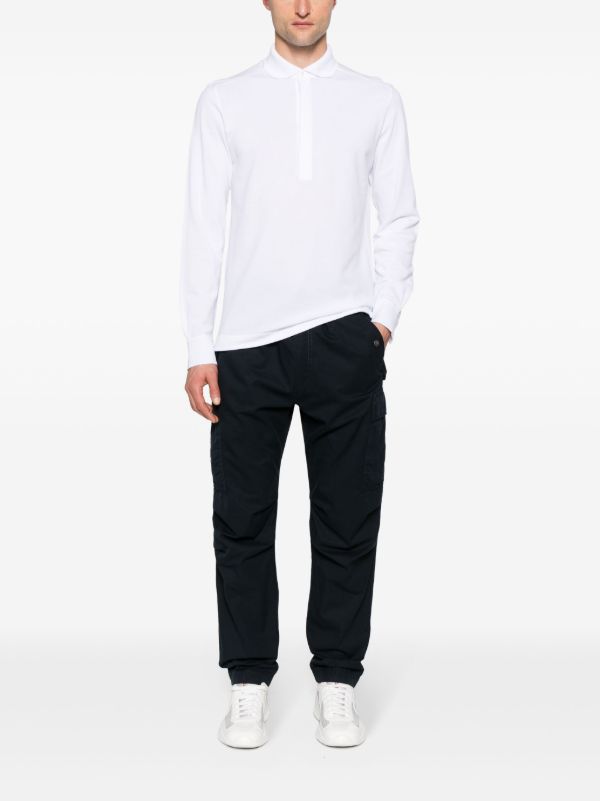 Browns Zegna Cotton Polo Shirt | Browns Polo Shirts