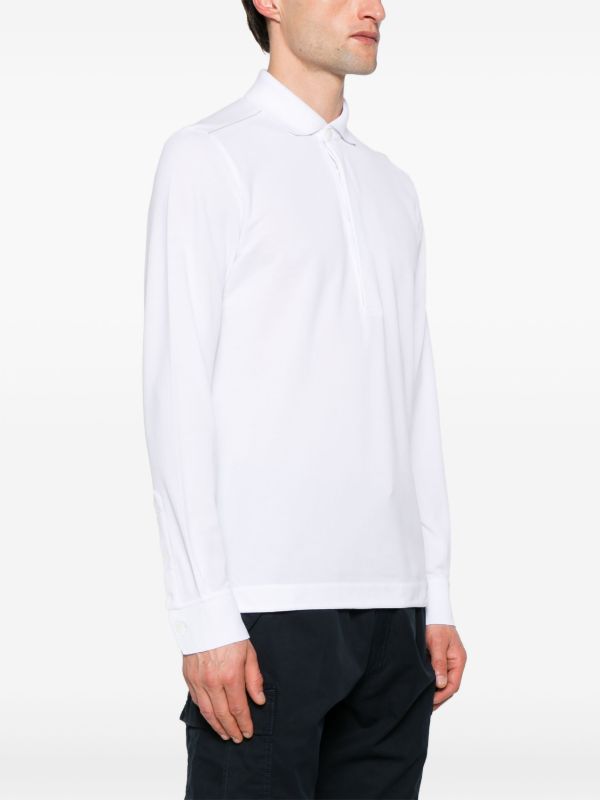 Browns Zegna Cotton Polo Shirt | Browns Polo Shirts