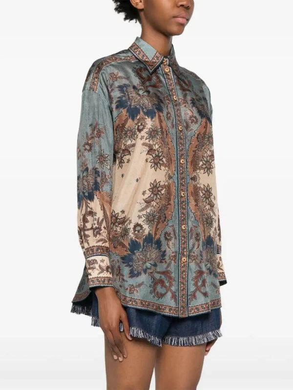 Browns ZIMMERMANN Ascension Shirt | Browns Shirts