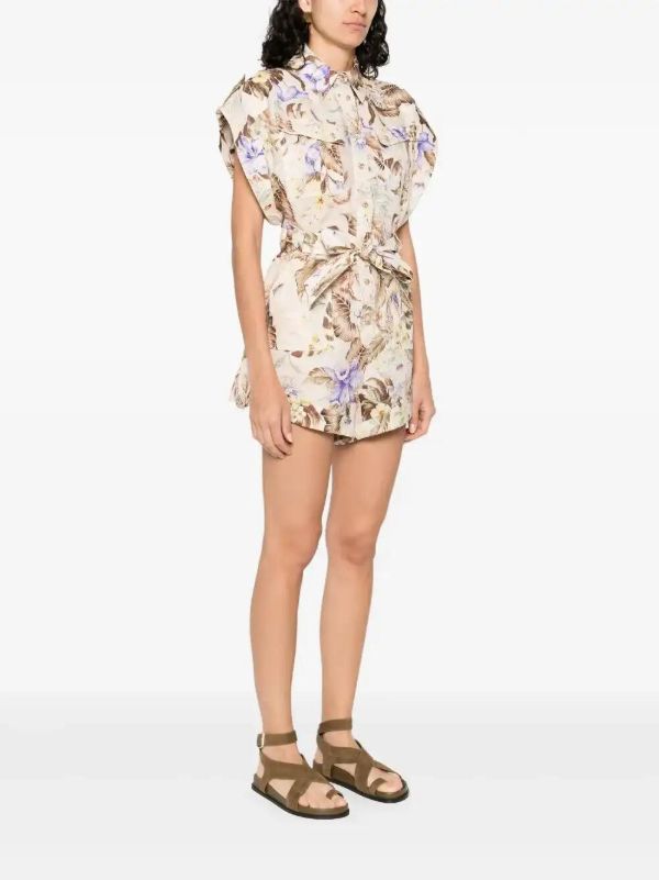 Browns ZIMMERMANN Coco Playsuit | Browns Playsuits