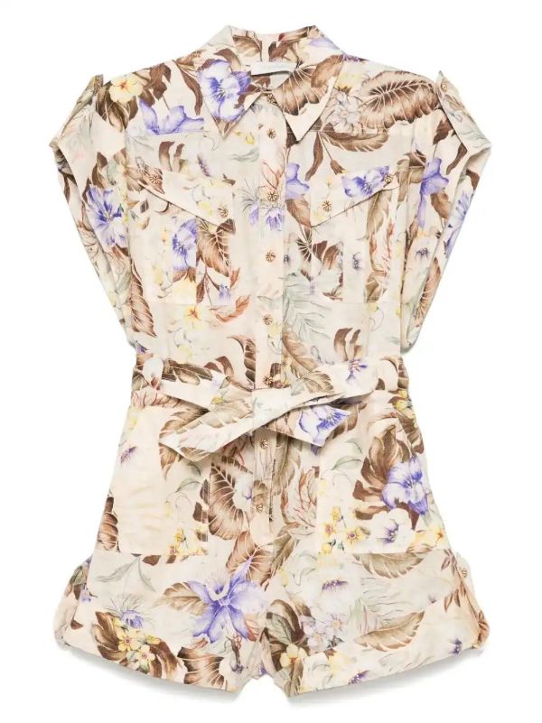 browns ZIMMERMANN Coco playsuit | Browns Playsuits