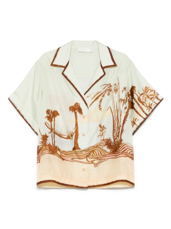 browns ZIMMERMANN Coco shirt | Browns Shirts
