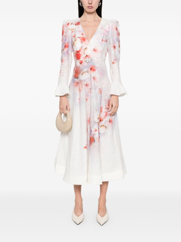 Browns ZIMMERMANN Floral Dress | Browns Day Dresses
