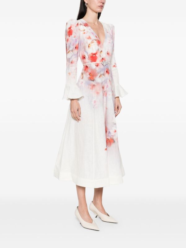 Browns ZIMMERMANN Floral Dress | Browns Day Dresses