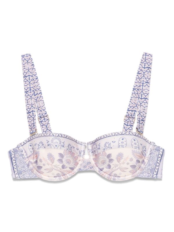 browns ZIMMERMANN Lucky bikini top | Browns Bikinis