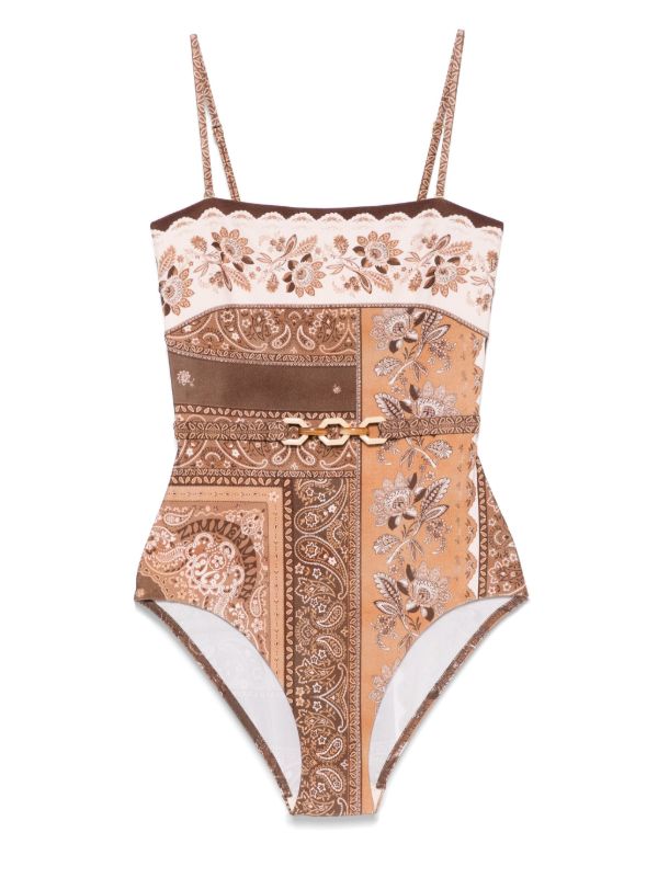 browns ZIMMERMANN Lucky swimsuit | Browns One-Pieces