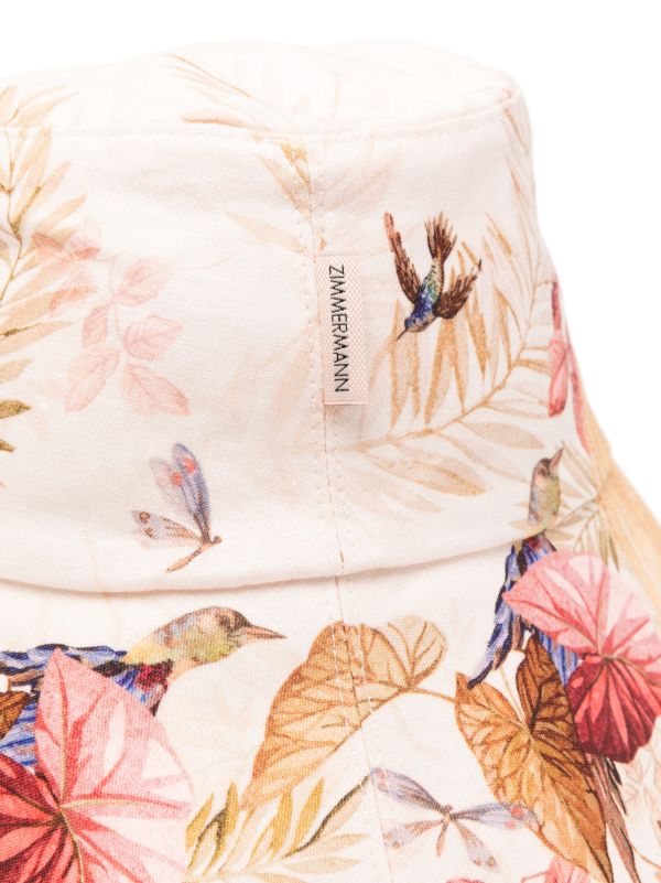 Browns ZIMMERMANN Printed Bucket Hat | Browns Hats