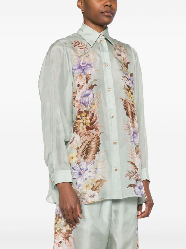 Browns ZIMMERMANN Silk Shirt | Browns Shirts