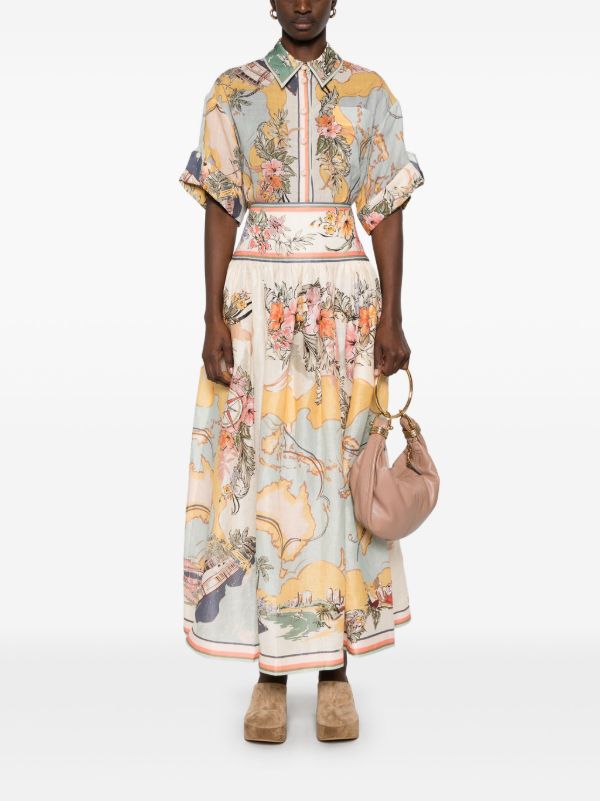 Browns ZIMMERMANN Tallow Shirt | Browns Shirts