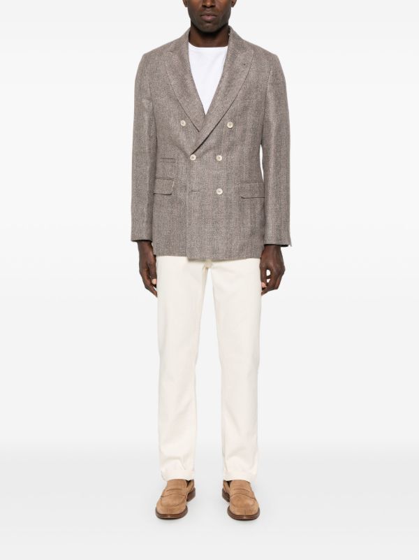 Browns Brunello Cucinelli Appliqué Straight Jeans | Browns Regular & Straight-Leg Jeans