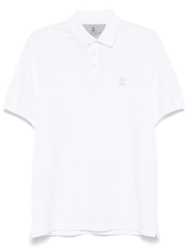 browns Brunello Cucinelli Cotton Polo Shirt | Browns Polo Shirts