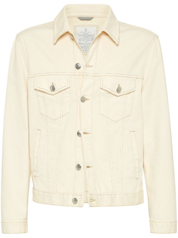 browns Brunello Cucinelli denim jacket | Browns Denim Jackets