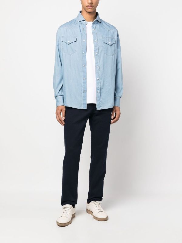 Browns Brunello Cucinelli Denim Shirt | Browns Shirts