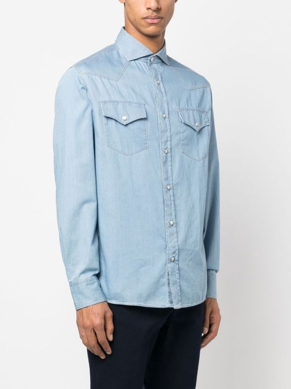Browns Brunello Cucinelli Denim Shirt | Browns Shirts