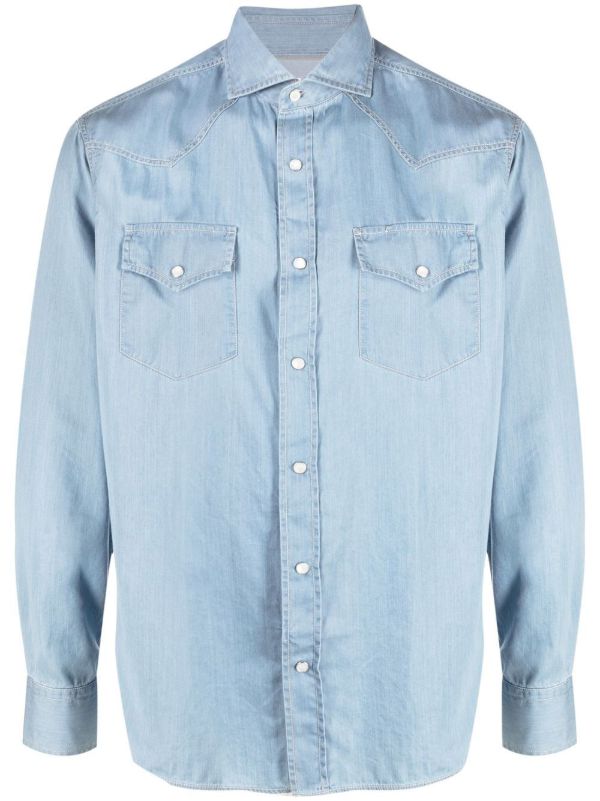 browns Brunello Cucinelli Denim Shirt | Browns Shirts