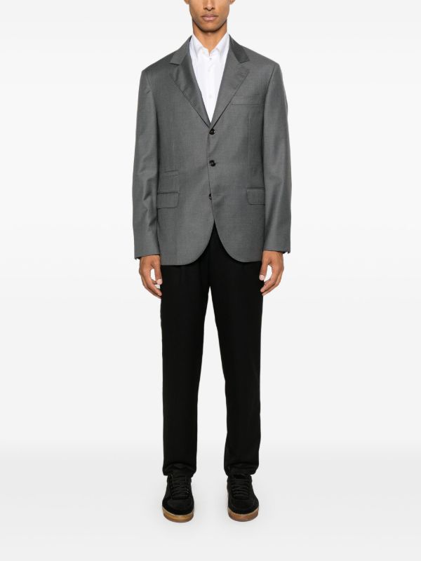 Browns Brunello Cucinelli Double-Pleat Virgin-Wool Trousers | Browns Tapered Pants