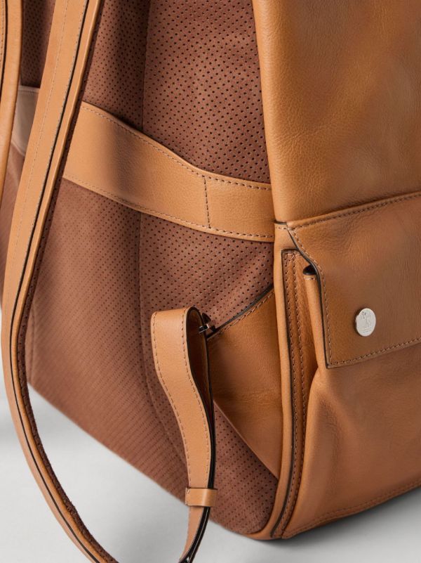Browns Brunello Cucinelli Leather Backpack | Browns Backpacks