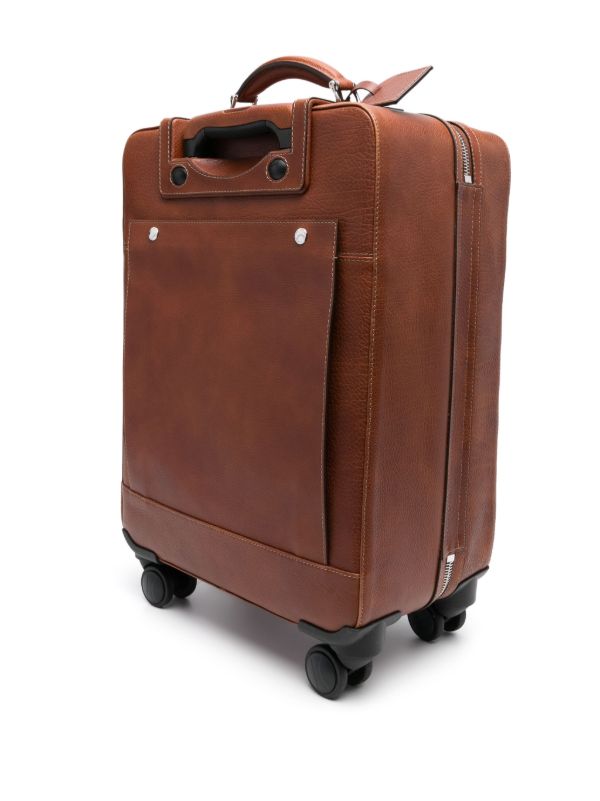 Browns Brunello Cucinelli Leather Suitcase | Browns Luggage & Holdalls