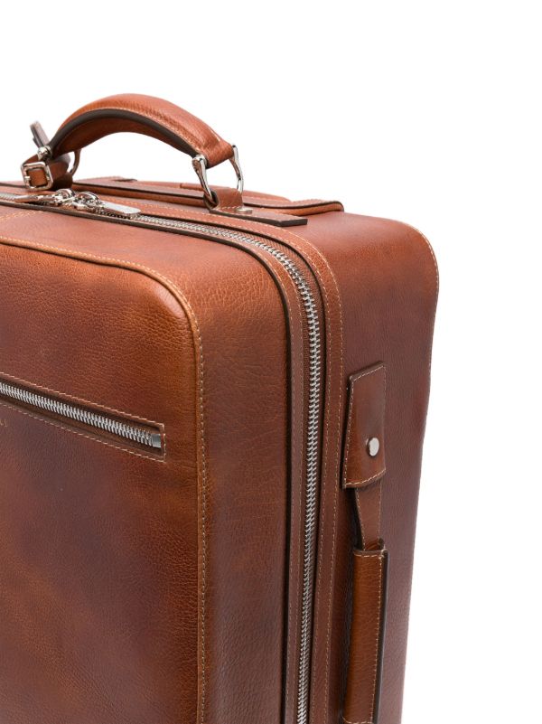 Browns Brunello Cucinelli Leather Suitcase | Browns Luggage & Holdalls