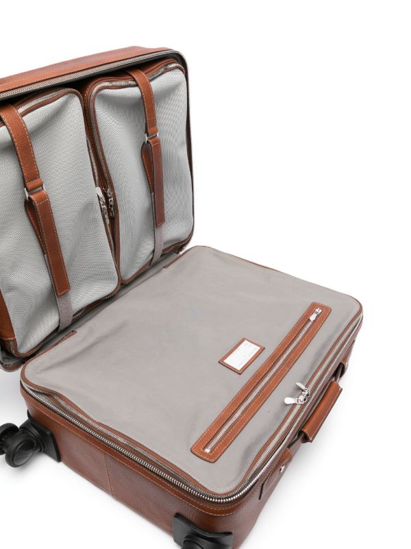 Browns Brunello Cucinelli Leather Suitcase | Browns Luggage & Holdalls