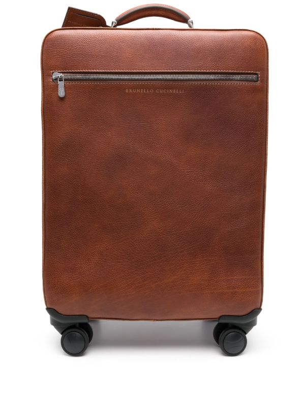 browns Brunello Cucinelli leather suitcase | Browns Luggage & Holdalls