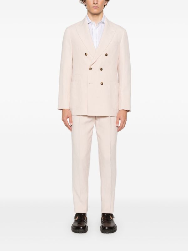 Browns Brunello Cucinelli Linen Suit | Browns Single Breasted Suits
