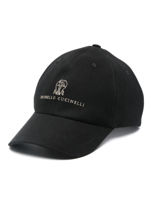 browns Brunello Cucinelli Logo-Embroidered Cap | Browns Hats