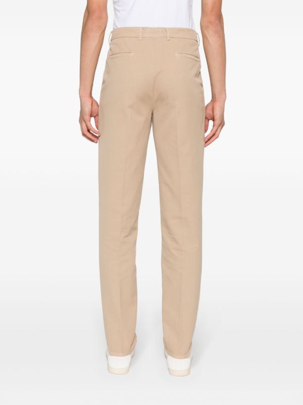 Browns Brunello Cucinelli Neutral Straight-Leg Chino Trousers | Browns Chinos