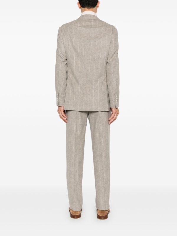 Browns Brunello Cucinelli Pinstripe Suit | Browns Suit Jackets