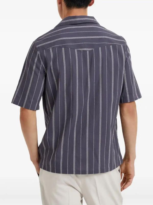 Browns Brunello Cucinelli Striped Shirt | Browns Shirts