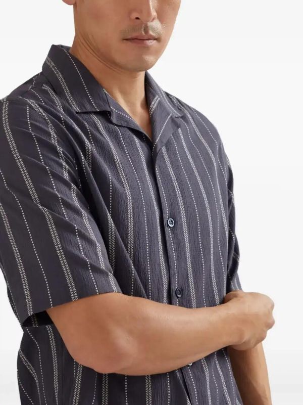 Browns Brunello Cucinelli Striped Shirt | Browns Shirts