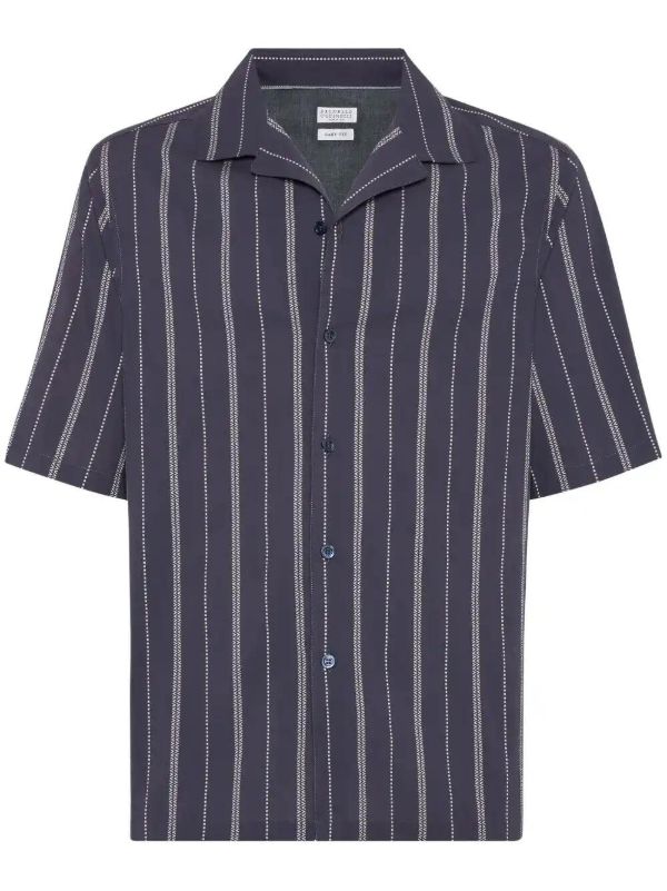 browns Brunello Cucinelli Striped Shirt | Browns Shirts