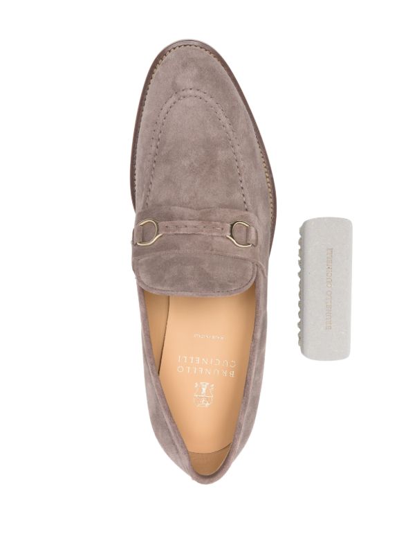 Browns Brunello Cucinelli Suede Loafers | Browns Loafers