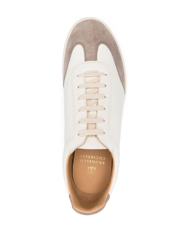 Browns Brunello Cucinelli Suede Panel Sneakers | Browns Low-Tops