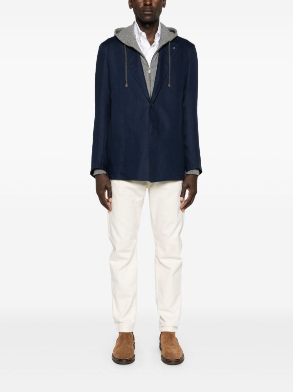 Browns Brunello Cucinelli White Straight-Leg Jeans | Browns Regular & Straight-Leg Jeans