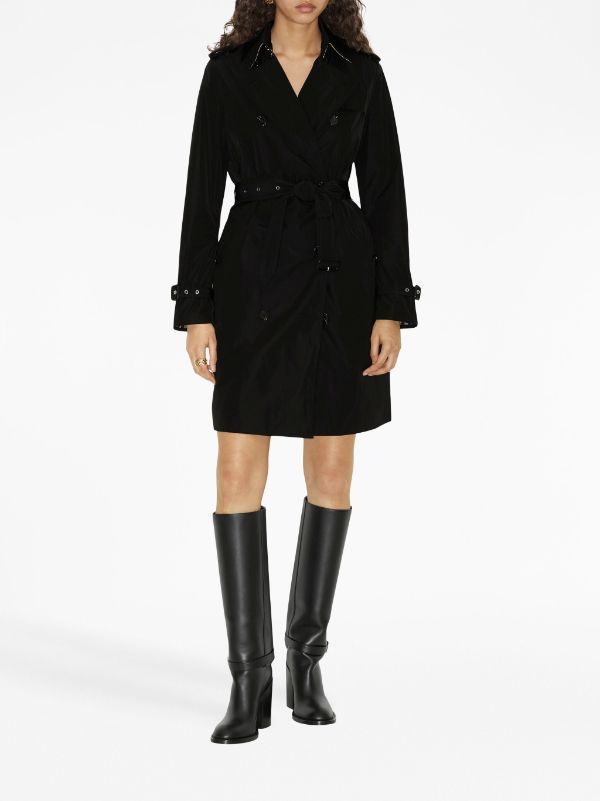 Browns Burberry Black Kensington Trench Coat | Browns Trench Coats & Raincoats
