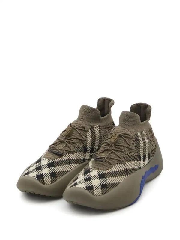 Browns Burberry Brown Neptune Sneakers | Browns Low-Tops