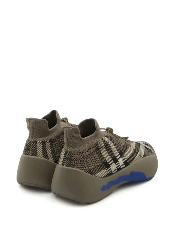 Browns Burberry Brown Neptune Sneakers | Browns Low-Tops