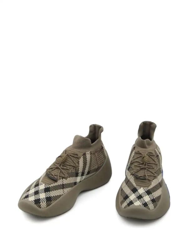 Browns Burberry Brown Neptune Sneakers | Browns Low-Tops