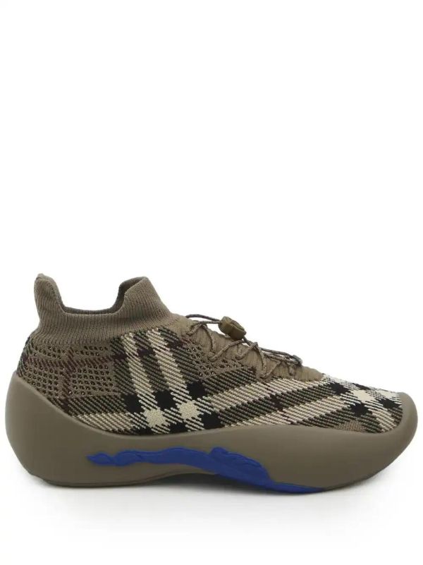 browns Burberry Brown Neptune Sneakers | Browns Low-Tops