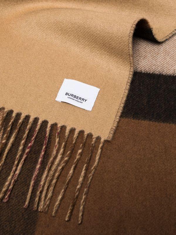 Browns Burberry Check Cashmere Blanket | Browns Blankets & Throws